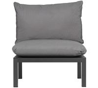 Domino Cushion & Backrest Anthracite