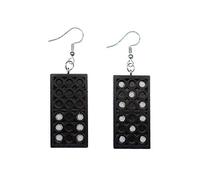 Domino Earrings Miniblings Game Numbers Number Toy Play