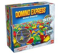 Domino Express 500 Bricks, Domino Game for Children from 6 Years, Construction Toy with 500 Dominoes