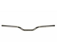 Domino Low Bend Handlebar - Ducati Monster, silver, size 10 mm