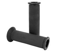 Cuffs Domino on Road Open Black Open D 22 MM L 120 MM for Moto