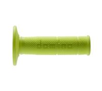 Free Shipping Domino Off Road Yellow Fluorescent Closed Grips D 22 mm L 118 mm