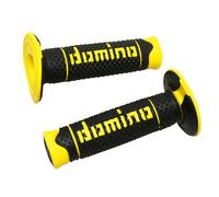 handlebar grip set Domino A260 off-road black / yellow
