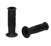 Domino Black Open Ended Motorcycle Handlebar Grips 5519.82