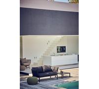 Domino Outdoor Sofa 2-seater Jan Kurtz Taupe/Black - 4021224422528