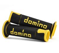 Domino On Road Racing Opened End Grips Black 22mm 120mm