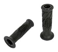 Domino Black Open Ended Motorcycle Handlebar Grips 5519.82