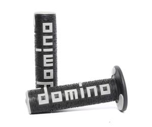 Domino Soft Hand A360 Motocross MX Grips Black and Grey