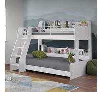Domino Triple Sleeper Bed - White