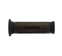 Genuine Domino Turismo Anthracite & Brown A350 Grips for Benelli Bikes