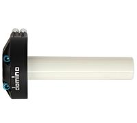 Domino Twin Pull Throttle Tube Short Stroke, black