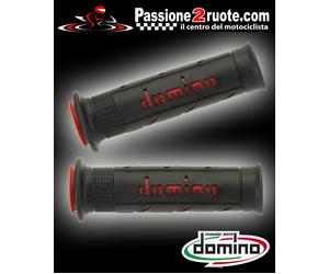 Domino XM2 Black Red Hand Grips Honda Crossrunner Crosstourer Deauville DN-01
