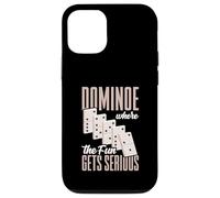 Dominoe Where The Fun Gets Serious Case for iPhone 12/12 Pro
