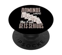 Dominoe Where The Fun Gets Serious PopSockets Adhesive PopGrip