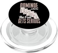 Dominoe Where The Fun Gets Serious PopSockets PopGrip for MagSafe