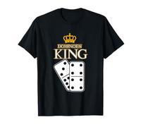 Dominoes King | Domino Bones | Dominoes Player T-Shirt