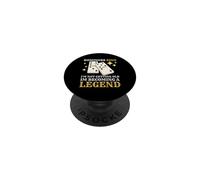 Dominoes King Domino Player Dominoes Lover PopSockets Adhesive PopGrip