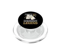 Dominoes King Domino Player Dominoes Lover PopSockets PopGrip for MagSafe