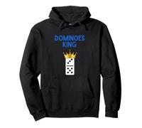 Dominoes King Shirt Funny Domino Player Gift King Pullover Hoodie