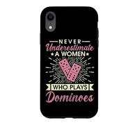 Dominoes Womens Domino Player Girls Dominoes Case for iPhone XR