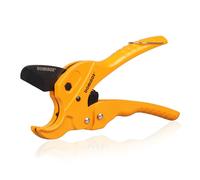 DOMINOX 1 1/4'' Ratchet Type Pipe Cutter, Suitable for professional plumbers and DIY Home worker, Suitable for cutting Pex, PVC and PPR plastic hoses and Plumbing Pipe.