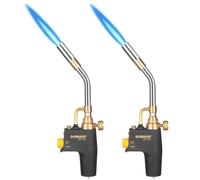 DOMINOX 2 Packs Propane Torch, High Intensity Torc