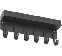 Domira 6 Hooks Modern Key Holder Multifunctional Wall Key Rack For Kitchen Office Bathroom Living Room