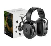 Domira Bluetooth Electronic Earmuffs 30Db Noise Reduction Hearing Protection With Aux Mic And Stereo For Work Diy Shooting