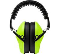 DOMIRA Ear Defenders - Noise Cancelling Ear Muffs For Kids - Hearing Protection, Shooting Ear Defenders, Autism Headphones, Soundproof Ear Muffs For Sleeping, Work & Travel (Light Green)
