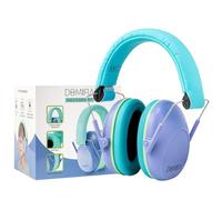 DOMIRA Kids Ear Defenders - Noise Cancelling Headphones for Autism, Hearing Protection Earmuffs SNR 24dB for Children Age 2-14, Adjustable & Comfortable - 4 Colour Options (Violet Blue)
