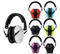 DOMIRA Kids Ear Defenders SNR 26 - Noise Cancelling Ear Muffs for Children, Hearing Protection for School, Travel & Shooting - Lightweight Adjustable Headphones