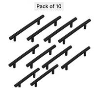 Domira Kitchen Handles 96mm Black Cupboard Handles Kitchen Door Pulls Drawer Pulls For Cabinet Wardrobe Bathroom Stainless Steel