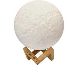 DOMIRA Moon Lamp 13cm | 16 Colors RGB | Rechargeable Touch