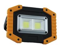 Domira Rechargeable Led Work Light - Cob Work Lamp with 3 Lights Modes (Strong/weak/Flashing), Magnetic Base, USB Charging, Waterproof, Portable for Garage, Workshop, Camping & Outdoor