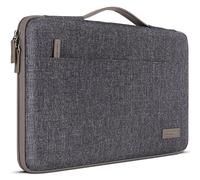 DOMISO 13.3 inch Laptop Case Sleeve Protective Cover Compatible with 14 inch MacBook Pro M4 M3 M2/MacBook Pro Max,13-13.3 inch Dell,Lenovo, HP,Waterproof Computer Cases Bag with Handle,Dark Grey