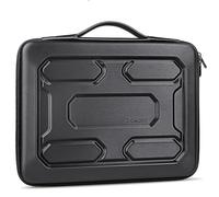 DOMISO 14 inch Laptop Sleeve with Handle Shockproof Waterproof EVA Protective Carrying Case laptop case,Black