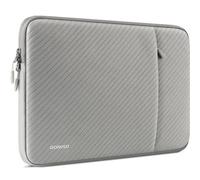 DOMISO 15-15.6 Inch Slim Laptop Sleeve Tablet Case Laptop Sleeve MacBook Protective Case for 15.6 Inch Lenovo IdeaPad ThinkPad/HP Spectre x360 Pavilion 15 Envy 15 / Dell XPS 15 / Asus Chromebook, Grey