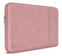 DOMISO 15.6 inch Laptop Case Sleeve Protective Cover Compatible with 16 inch MacBook Pro M4 M3 M2/Pro Max,15.6-16 inch HP Dell ASUS Lenovo Chromebook,Waterproof Computer Cases Bag,Pink