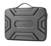 DOMISO 15.6 inch Laptop Sleeve with Handle Shockproof Waterproof EVA Protective Case for 16" MacBook Pro/Max M2 M1 2019-2023,15"-16" HP Dell Asus Laptop,Dell XPS 15, Dark Grey