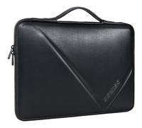 DOMISO 15.6 Inch Shockproof Waterproof Laptop Sleeve with Handle Lightweight Soft EVA Handbag Tablet Case for 15.6" Laptops/Apple/Lenovo IdeaPad/Acer Aspire E15 / HP Envy 15 / Dell/ASUS,Black