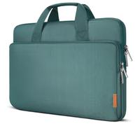 DOMISO 16 inch Water-Resistant Laptop Sleeve Bag Carrying Case with Handle for 16" Dell/HP Pavilion Envy/ThinkPad IdeaPad/ASUS Vivobook,Green