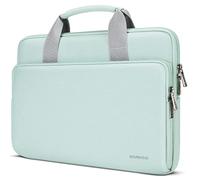 DOMISO 16 inch Water-Resistant Laptop Sleeve Bag Carrying Case with Handle for 16" Dell/HP Pavilion Envy/ThinkPad IdeaPad/ASUS Vivobook,Mint Green