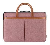 DOMISO 17-17.3 Inch Laptop Sleeve Bag Water Resistant Laptop Case with Handle Compatible with 17" Laptops/Asus VivoBook/LG gram/Lenovo IdeaPad 3 /HP ENVY 15 / /Dell Precision 17/Toshiba,Pink