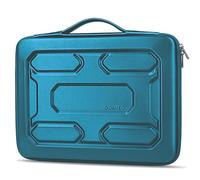 DOMISO 17 inch Laptop Sleeve with Handle Shockproof Waterproof EVA Protective Case for 17.3" ZBook Fury 17.3 G8/MSI GS73VR Stealth Pro/HP Envy 17/LG Gram 17"/ROG Strix GL702VS,Teal