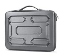 DOMISO 17 inch Laptop Sleeve with Handle Shockproof Waterproof EVA Protective Case for 17.3" ZBook Fury 17.3 G8/MSI GS73VR Stealth Pro/HP Envy 17/LG Gram 17"/ROG Strix GL702VS,Dark Grey