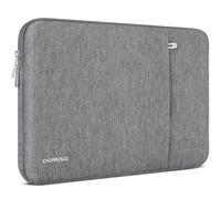 DOMISO Laptop Case Sleeve 17.3 inch Protective Laptop Carrying Case Bag Water-Resistant Notebook Accessories for HP Pavilion Envy 17/Dell IdeaPad/LG Gram/MSI/ASUS/Razer Blade Pro 17,Grey
