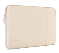 DOMISO Laptop Case Sleeve 17.3 inch Protective Laptop Carrying Case Bag Water-Resistant Notebook Accessories for HP Pavilion Envy 17/Dell IdeaPad/MSI/LG Gram/ASUS/Razer Blade Pro 17,Beige
