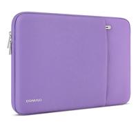 DOMISO Laptop Case Sleeve 17.3 inch Protective Laptop Carrying Case Bag Water-Resistant Notebook Accessories for HP Pavilion Envy 17/Dell IdeaPad/MSI/LG Gram/ASUS/Razer Blade Pro 17,Purple
