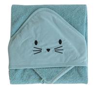 Domiva Bath Towel and Glove Set 75 x 75 cm 100% Cotton Sponge Nile