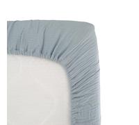 DOMIVA -Fitted Sheet 70 x 140 cm Vintage Blue